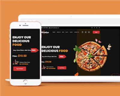 披萨快餐厅企业网站
